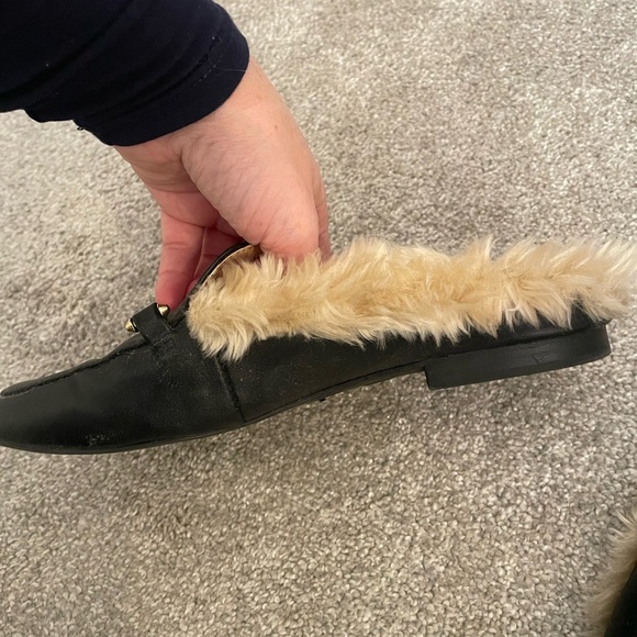 A New Day slip on faux fur mule loafers - Picture 3 of 4